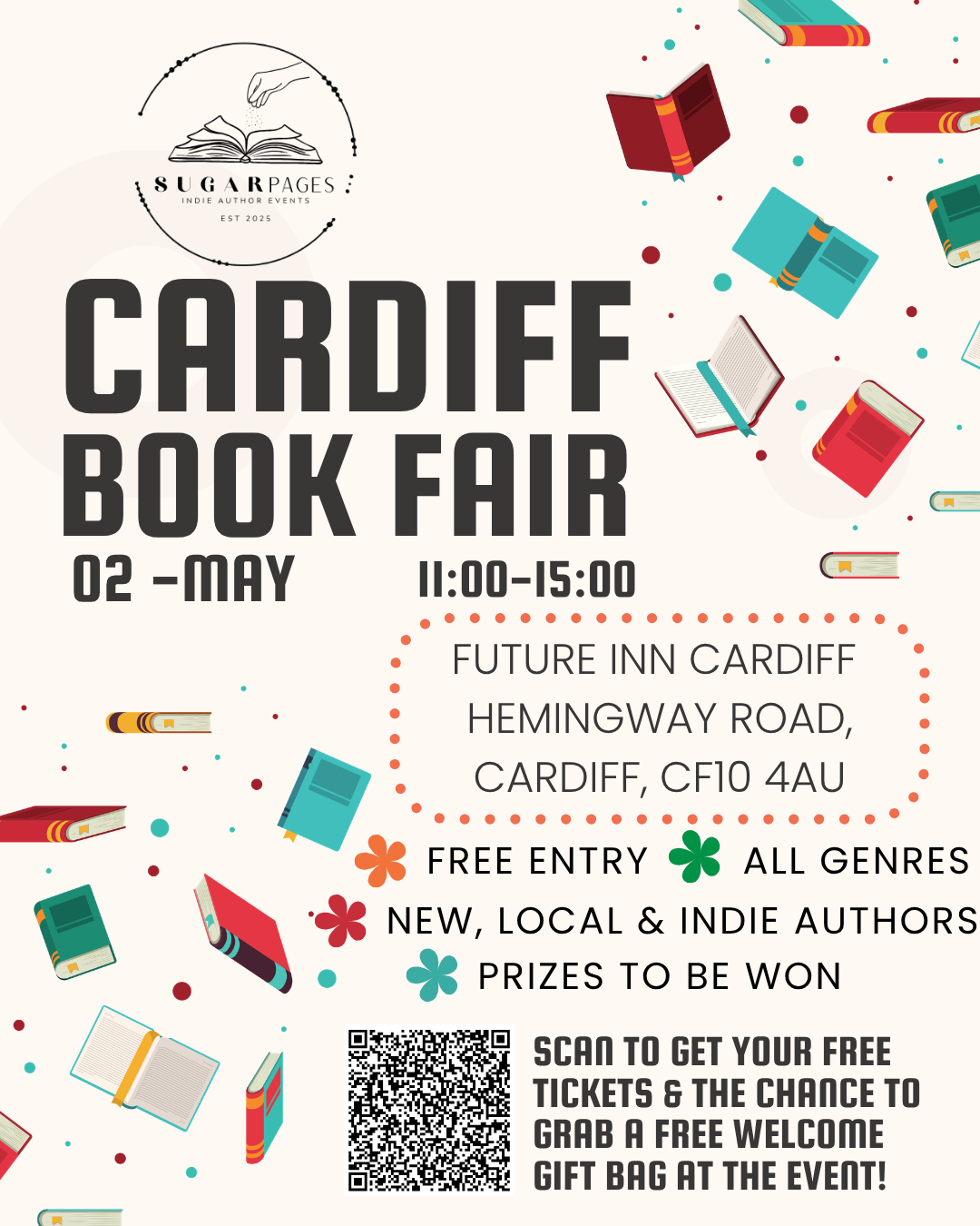 Author Event – Come and meet me at the Cardiff Indie Book Fair – Helen ...